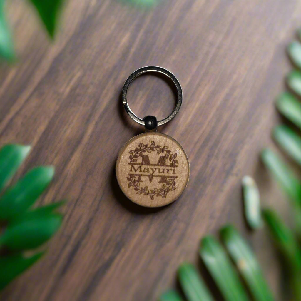 Wooden Keychain