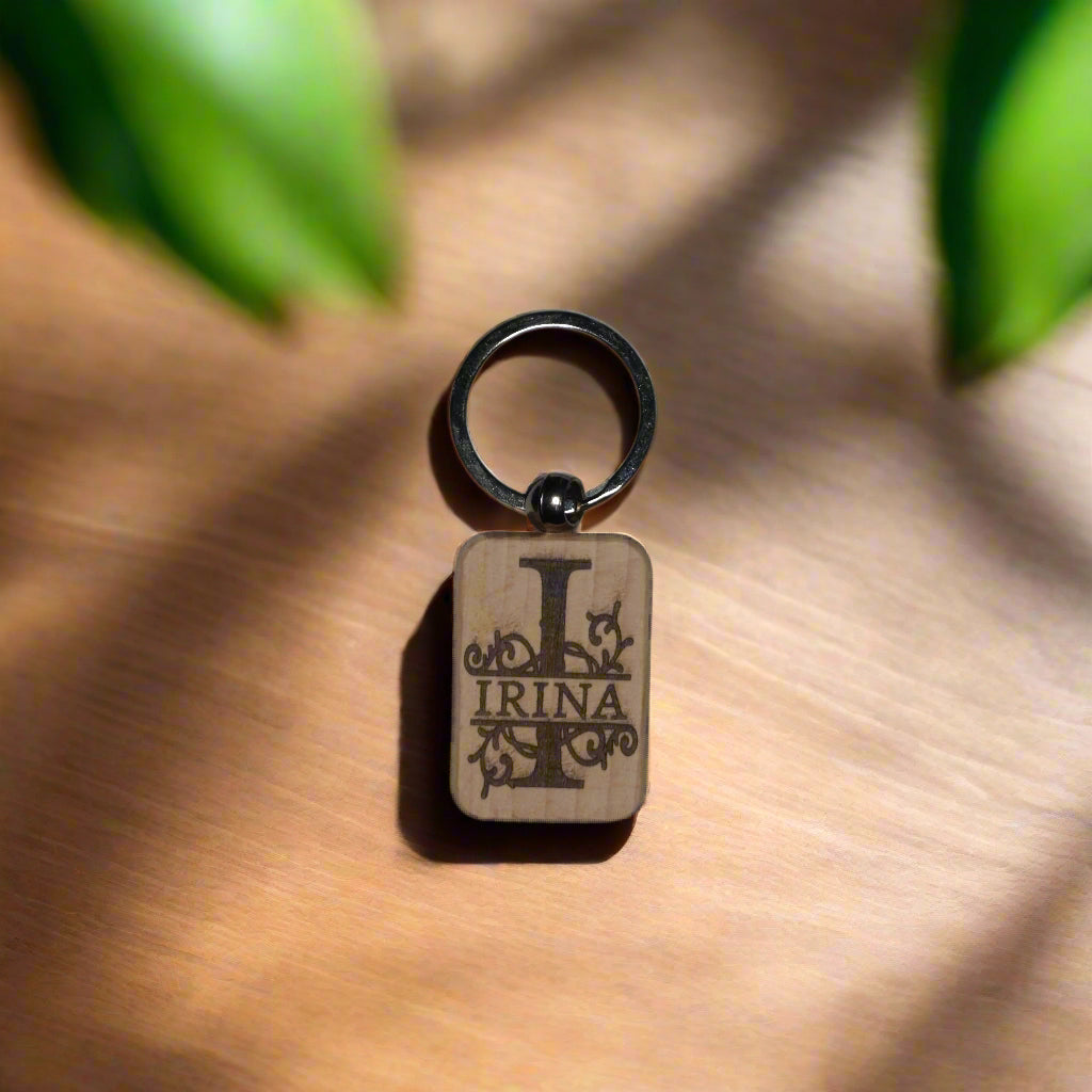 Wooden Keychain