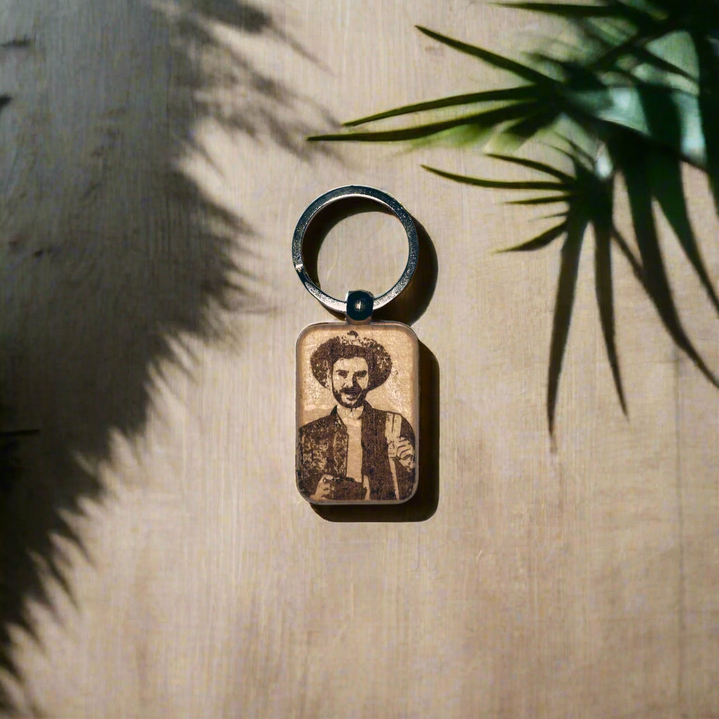 Wooden Keychain