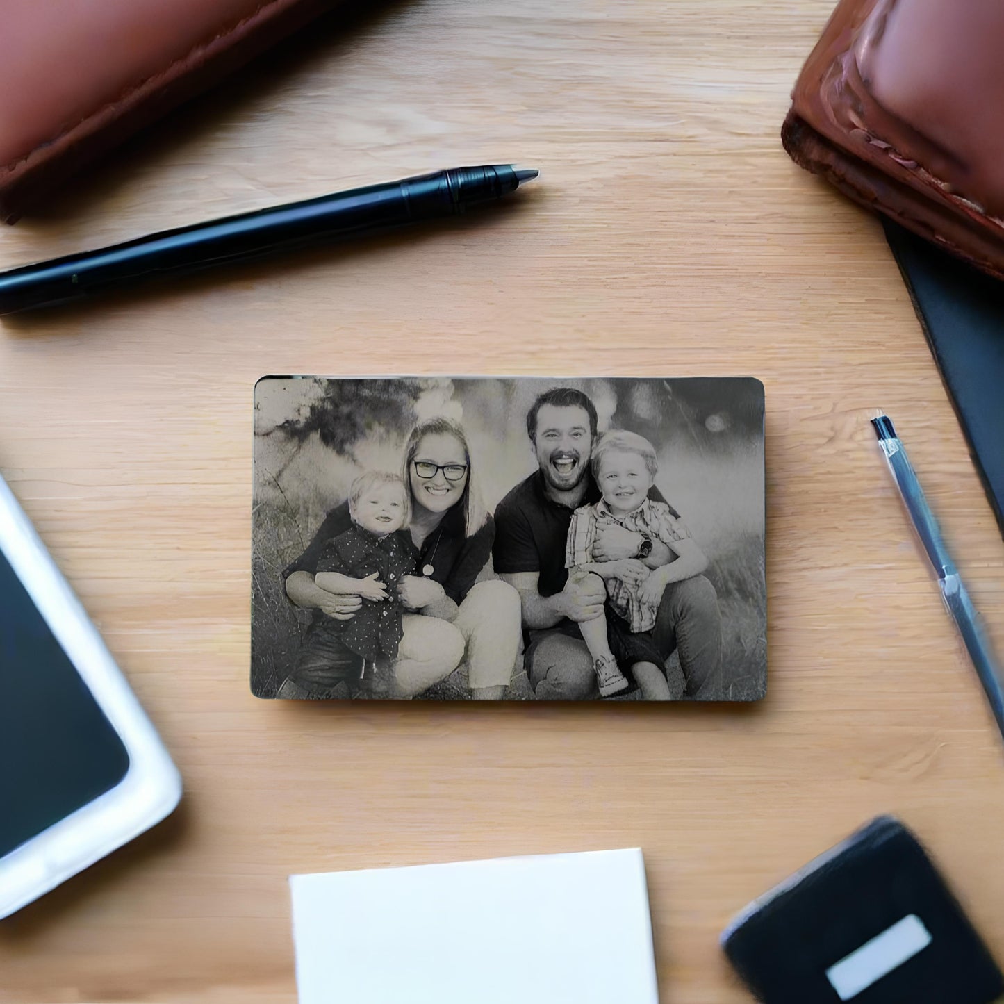 Metal Photo Card